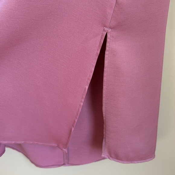 A New Day Pink Midi Skirt Women’s Size Large - Picture 6 of 7